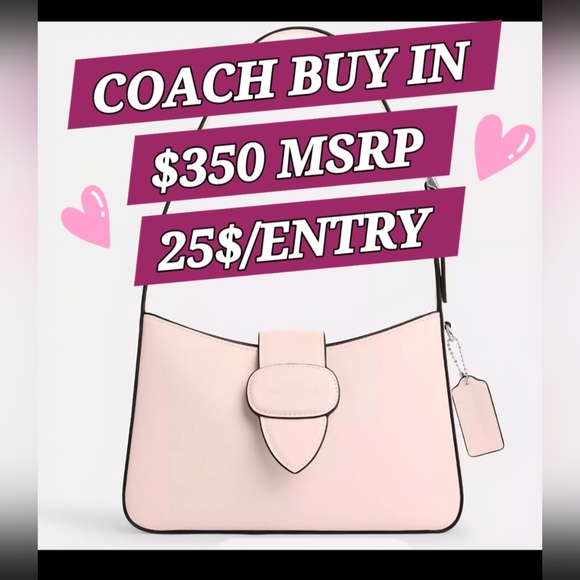 🚨25$ Dollar Entry Chance To Win🚨➡️Coach Eliza Shoulder Bag NWT(Not The Bag) - Picture 1 of 7